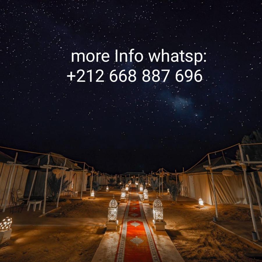 Отель Ahlam Luxury Camp Мерзуга Экстерьер фото